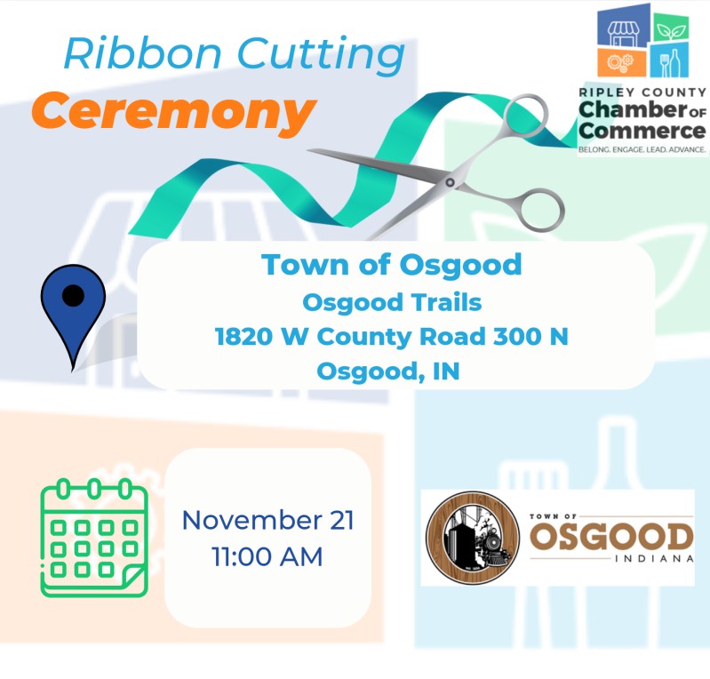 Ribbon Cutting - Osgood Trails