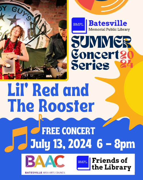BMPL FREE Summer Concert: Lil' Red and the Rooster