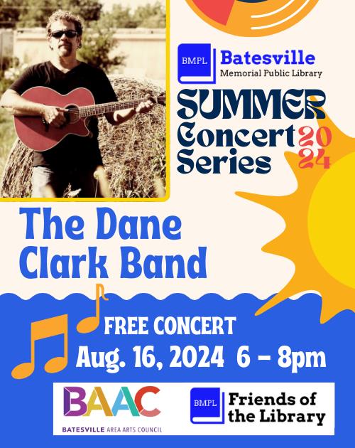 BMPL FREE Summer Concert: The Dane Clark Band