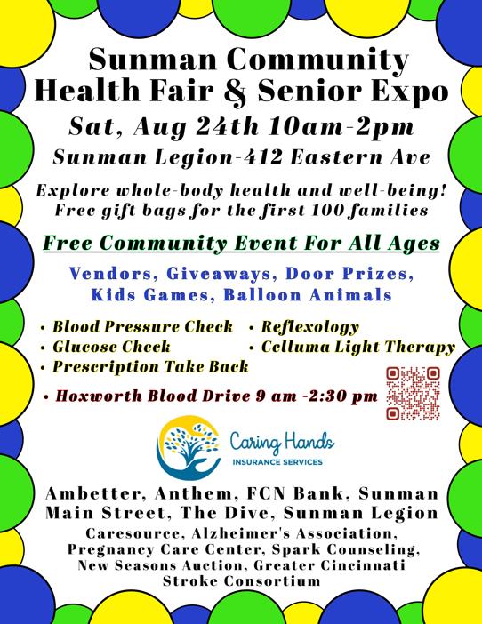 Sunman Community Health Fair & Senior Expo