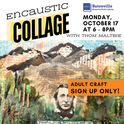 Encaustic Collage with Artist Thom Maltbie