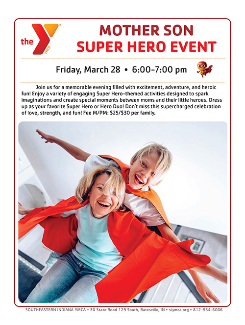 Mother Son Super Hero Event